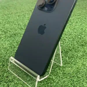 iPhone 15 Pro azul de segunda mano, vista trasera